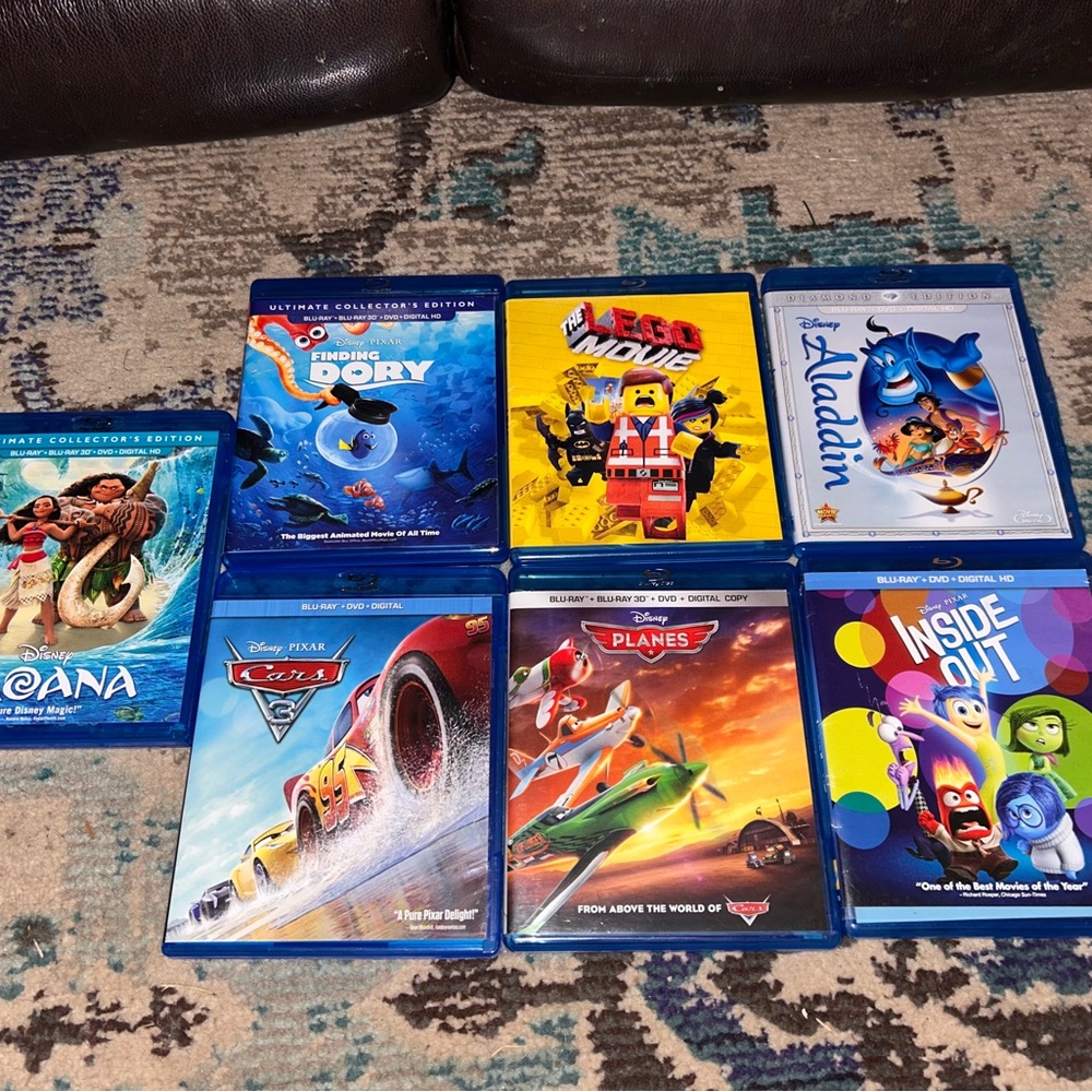 Disney and Pixar Blu-ray Collection